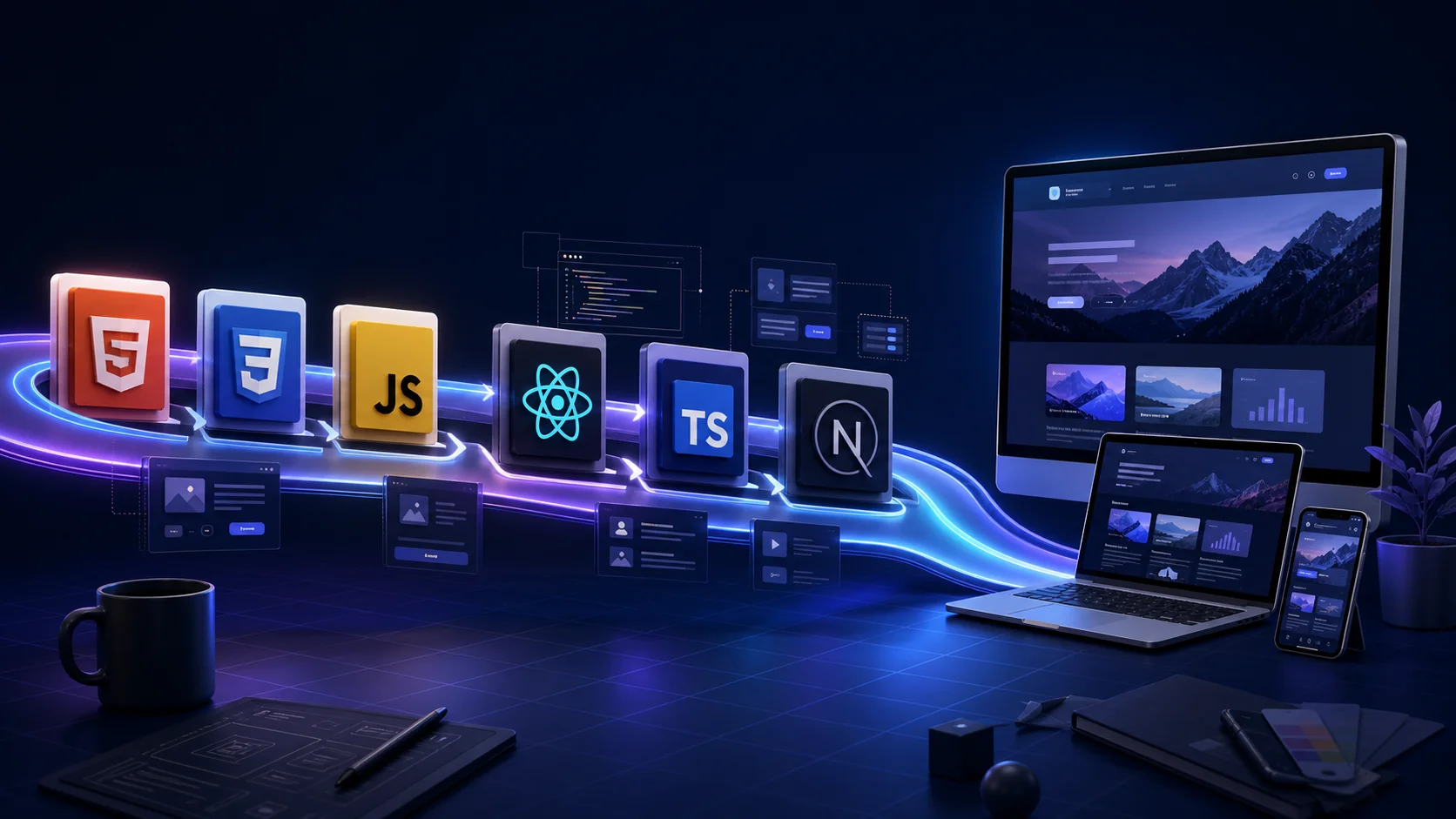 Курсы frontend на Udemy