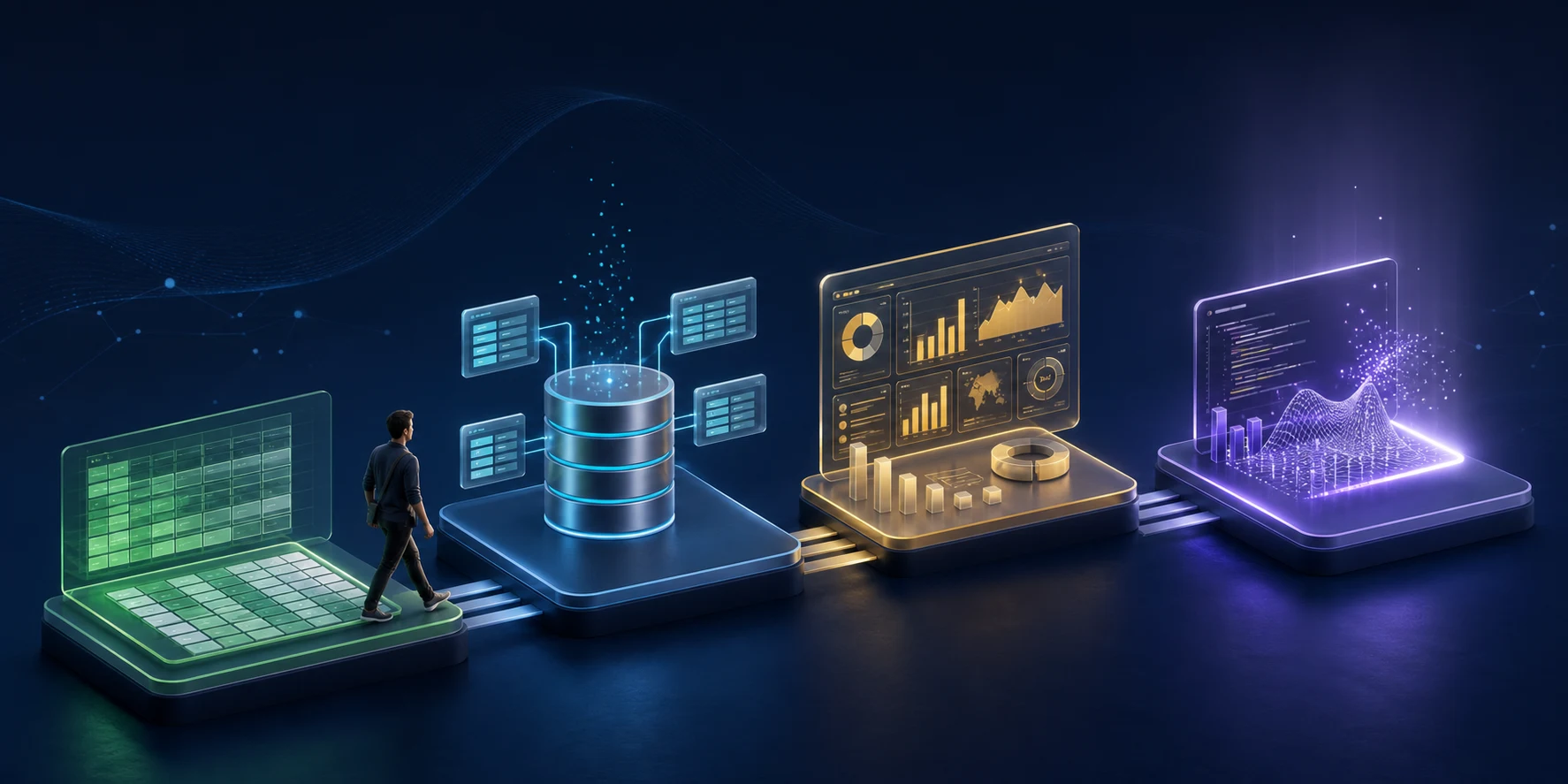 карьерный маршрут аналитика данных: Excel SQL Power BI и Python