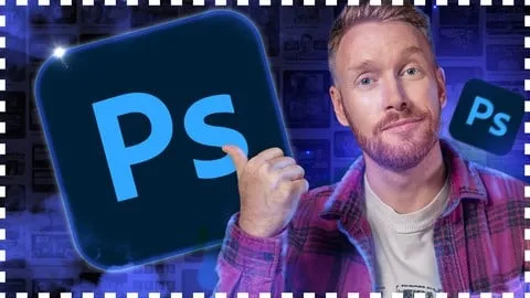 Обложка курса «Adobe Photoshop с нейросетями: с нуля до результата» на Udemy