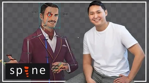 Обложка курса «Spine 2D - Быстрый старт» на Udemy