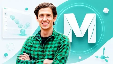 Обложка международного бестселлера Maya for Beginners по 3D-анимации в Autodesk Maya