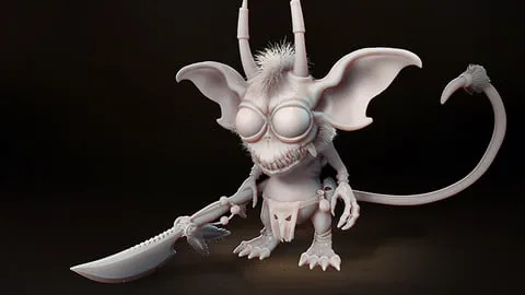 Обложка курса «Zbrush с АБСОЛЮТНОГО нуля до ПРО» Дениса Овсянникова