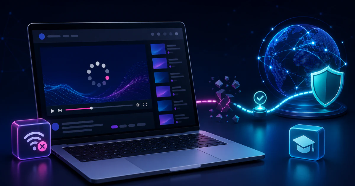 Udemy не открывается или не загружает видео — восстановление доступа