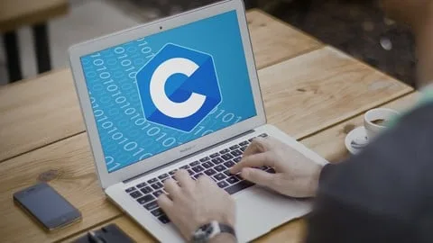 Обложка курса C Programming For Beginners — Master the C Language