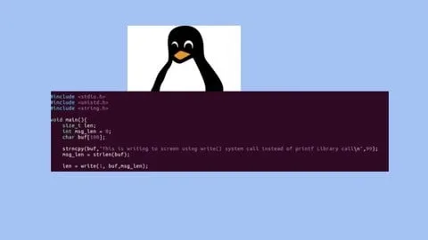Обложка курса Linux System Programming с практикой на языке C