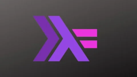 Официальная обложка курса «Функциональное программирование на языке Haskell» на Udemy