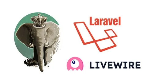 Обложка курса «Laravel 12 & Livewire 3. Разработка интернет-магазина» Андрея Кудлая на Udemy